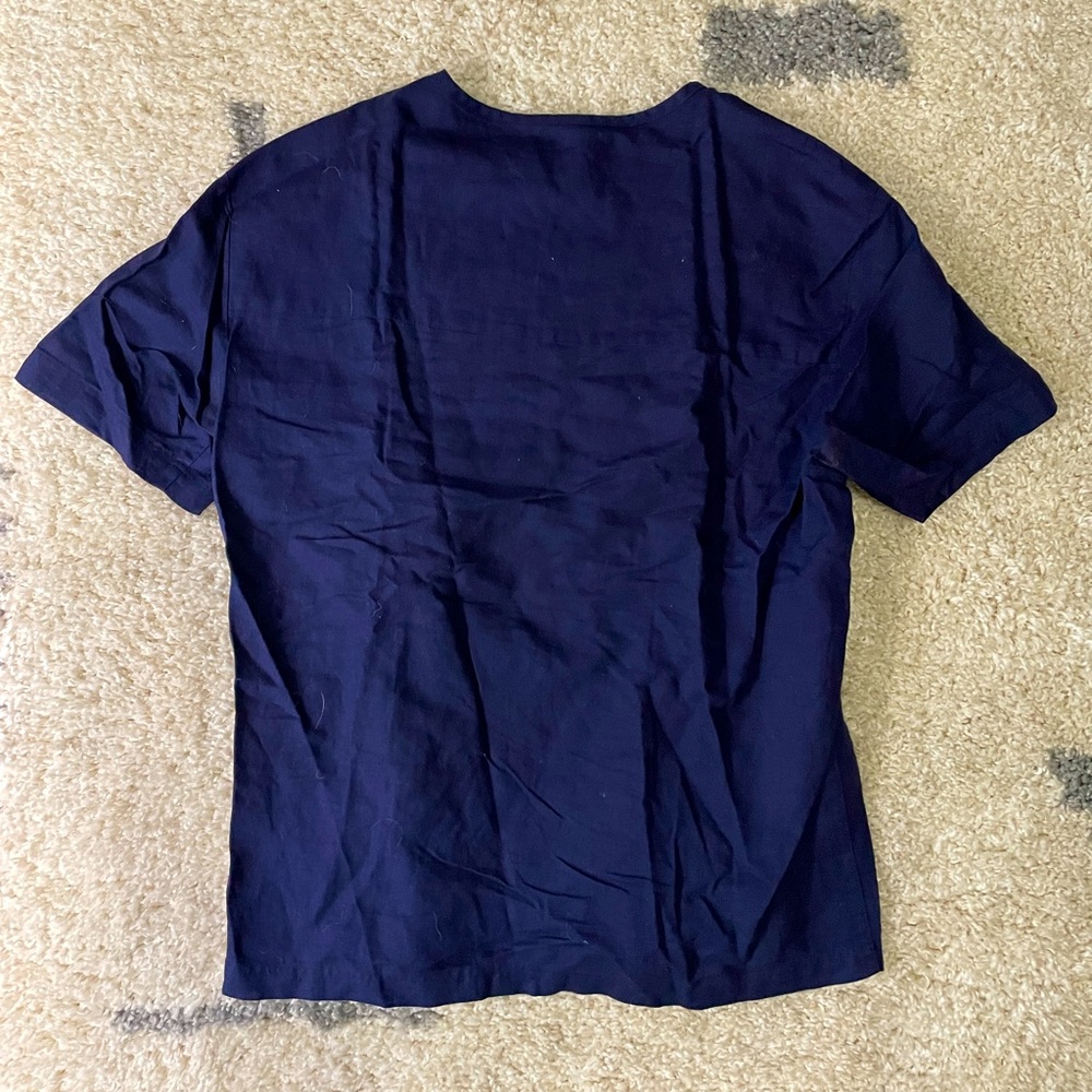 Zara man thick t-shirt w/ unique shoulder zip. Size Medium. Like new.